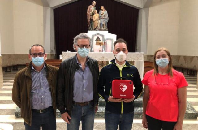 Donato un defibrillatore semiautomatico alla parrocchia Sacra Famiglia di Caltagirone 